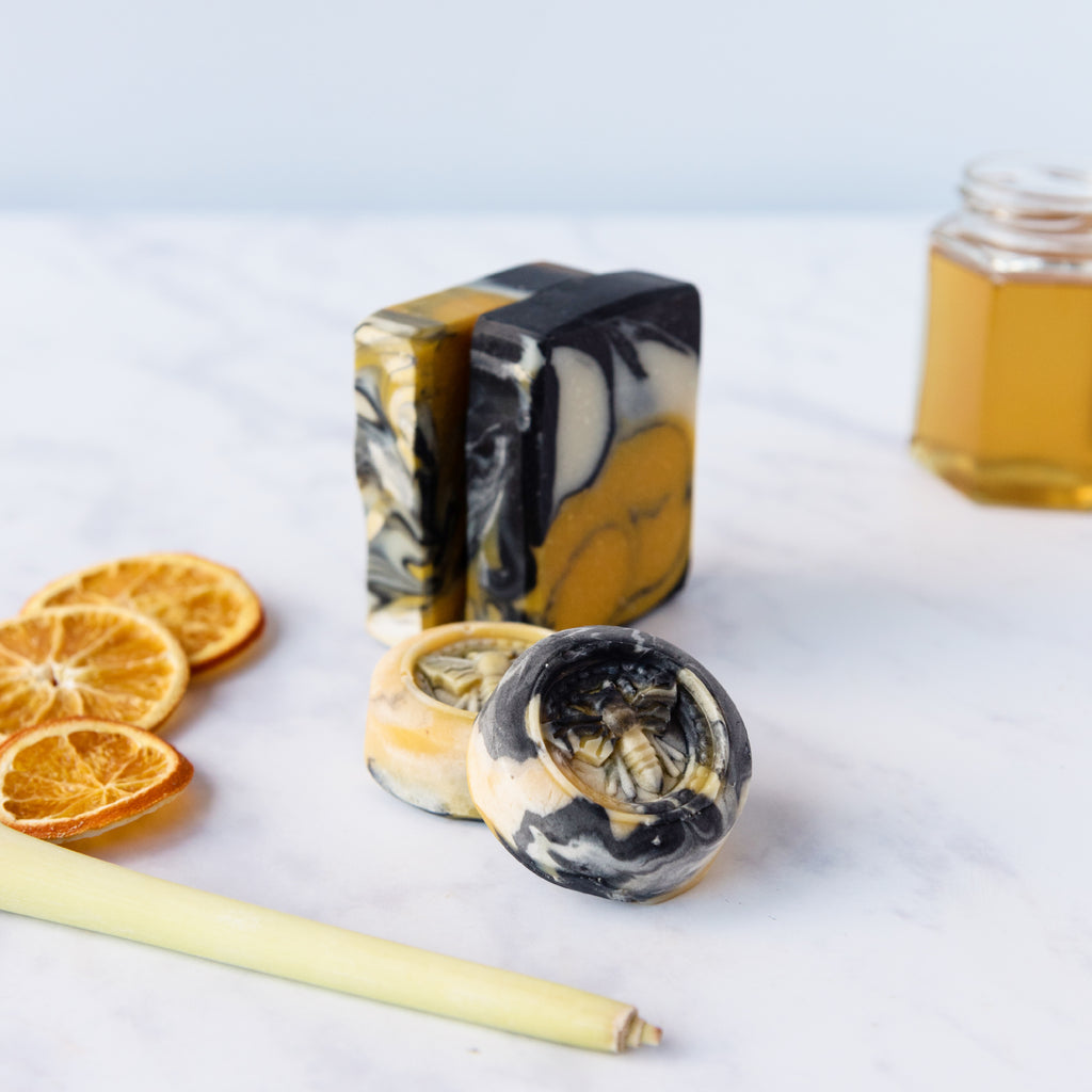 Bee Pampered, Honey! Handmade Soap Gift Box